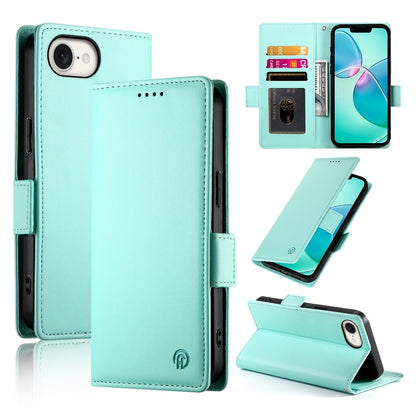 iPhone SE 2024 Wallet Case - Luxury Magnetic PU Leather Flip Cover with Card Slots, Stand & Shockproof Protection