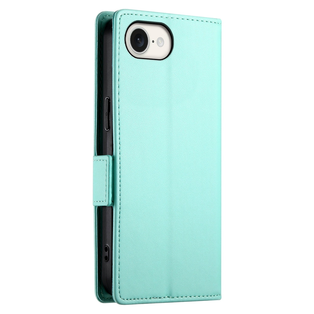 iPhone SE 2024 Wallet Case - Luxury Magnetic PU Leather Flip Cover with Card Slots, Stand & Shockproof Protection