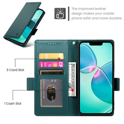 iPhone SE 2024 Wallet Case - Luxury Magnetic PU Leather Flip Cover with Card Slots, Stand & Shockproof Protection