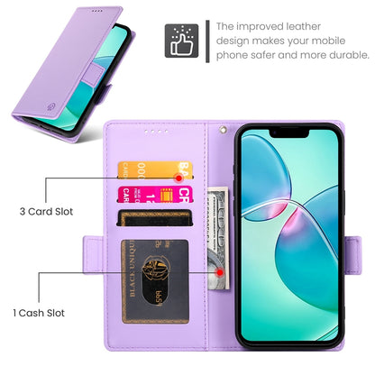 iPhone SE 2024 Wallet Case - Luxury Magnetic PU Leather Flip Cover with Card Slots, Stand & Shockproof Protection