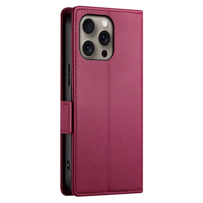 iPhone 16 Pro Max Wallet Case - Luxury Magnetic PU Leather Flip Cover with Card Slots, Stand & Shockproof Protection