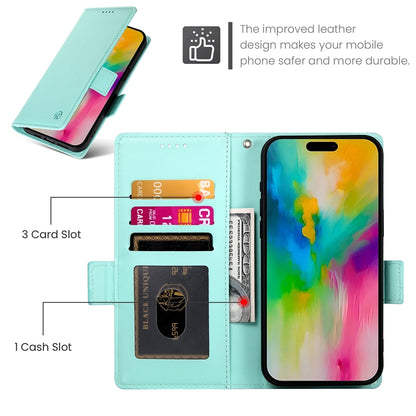 iPhone 16 Pro Max Wallet Case - Luxury Magnetic PU Leather Flip Cover with Card Slots, Stand & Shockproof Protection