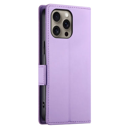 iPhone 16 Pro Max Wallet Case - Luxury Magnetic PU Leather Flip Cover with Card Slots, Stand & Shockproof Protection