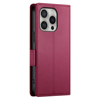 iPhone 16 Pro Wallet Case - Luxury Magnetic PU Leather Flip Cover with Card Slots, Stand & Shockproof Protection