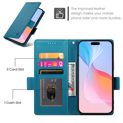 iPhone 16 Pro Wallet Case - Luxury Magnetic PU Leather Flip Cover with Card Slots, Stand & Shockproof Protection