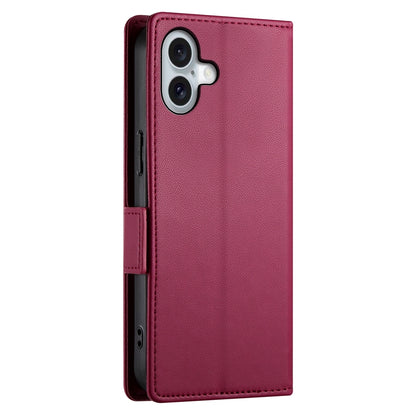 iPhone 16 Plus Wallet Case - Luxury Magnetic PU Leather Flip Cover with Card Slots, Stand & Shockproof Protection