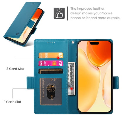 iPhone 16 Plus Wallet Case - Luxury Magnetic PU Leather Flip Cover with Card Slots, Stand & Shockproof Protection