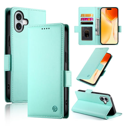 iPhone 16 Plus Wallet Case - Luxury Magnetic PU Leather Flip Cover with Card Slots, Stand & Shockproof Protection