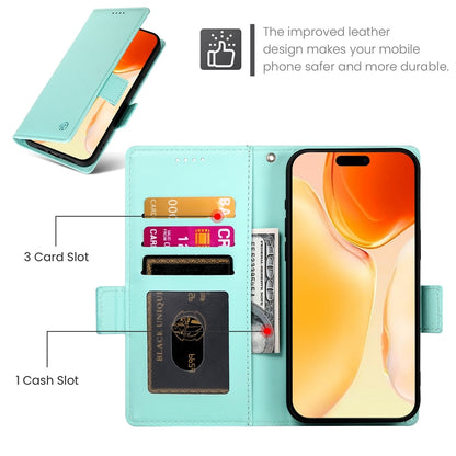 iPhone 16 Plus Wallet Case - Luxury Magnetic PU Leather Flip Cover with Card Slots, Stand & Shockproof Protection