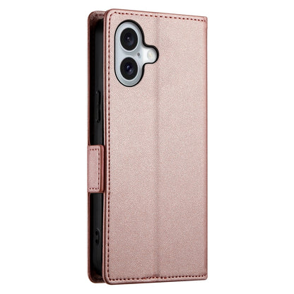 iPhone 16 Wallet Case - Luxury Magnetic PU Leather Flip Cover with Card Slots, Stand & Shockproof Protection