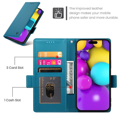 iPhone 16 Wallet Case - Luxury Magnetic PU Leather Flip Cover with Card Slots, Stand & Shockproof Protection