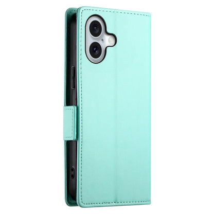 iPhone 16 Wallet Case - Luxury Magnetic PU Leather Flip Cover with Card Slots, Stand & Shockproof Protection