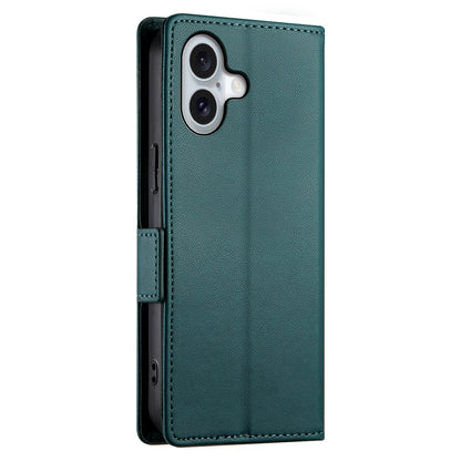 iPhone 16 Wallet Case - Luxury Magnetic PU Leather Flip Cover with Card Slots, Stand & Shockproof Protection