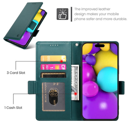 iPhone 16 Wallet Case - Luxury Magnetic PU Leather Flip Cover with Card Slots, Stand & Shockproof Protection