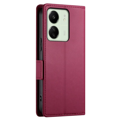 Xiaomi Redmi 13R Wallet Case - Luxury Magnetic PU Leather Flip Cover with Card Slots, Stand & Shockproof Protection