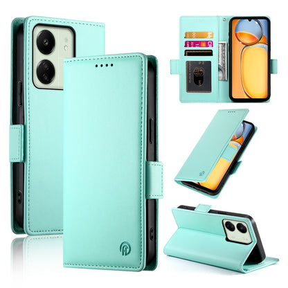 Xiaomi Redmi 13C 4G Wallet Case - Luxury Magnetic PU Leather Flip Cover with Card Slots, Stand & Shockproof Protection