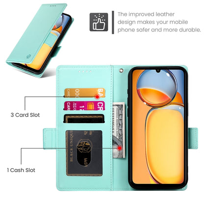 Xiaomi Redmi 13C 4G Wallet Case - Luxury Magnetic PU Leather Flip Cover with Card Slots, Stand & Shockproof Protection