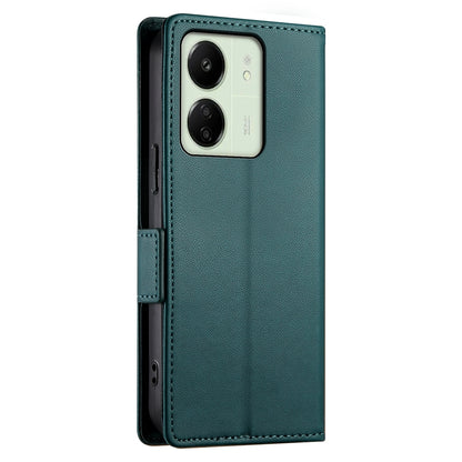 Xiaomi Redmi 13C 4G Wallet Case - Luxury Magnetic PU Leather Flip Cover with Card Slots, Stand & Shockproof Protection