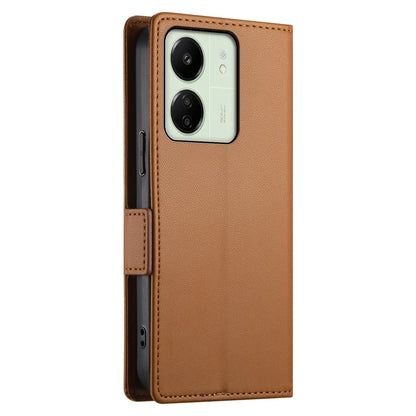 Xiaomi Redmi 13C 4G Wallet Case - Luxury Magnetic PU Leather Flip Cover with Card Slots, Stand & Shockproof Protection