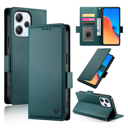 Xiaomi Redmi Note 12R Wallet Case - Luxury Magnetic PU Leather Flip Cover with Card Slots, Stand & Shockproof Protection