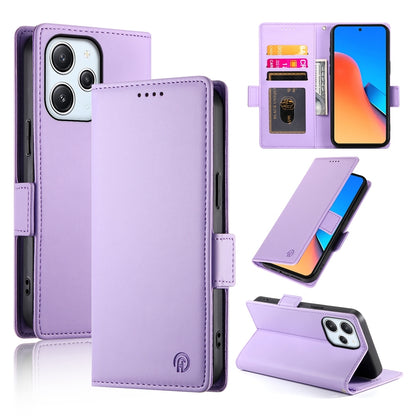 Xiaomi Redmi Note 12R Wallet Case - Luxury Magnetic PU Leather Flip Cover with Card Slots, Stand & Shockproof Protection