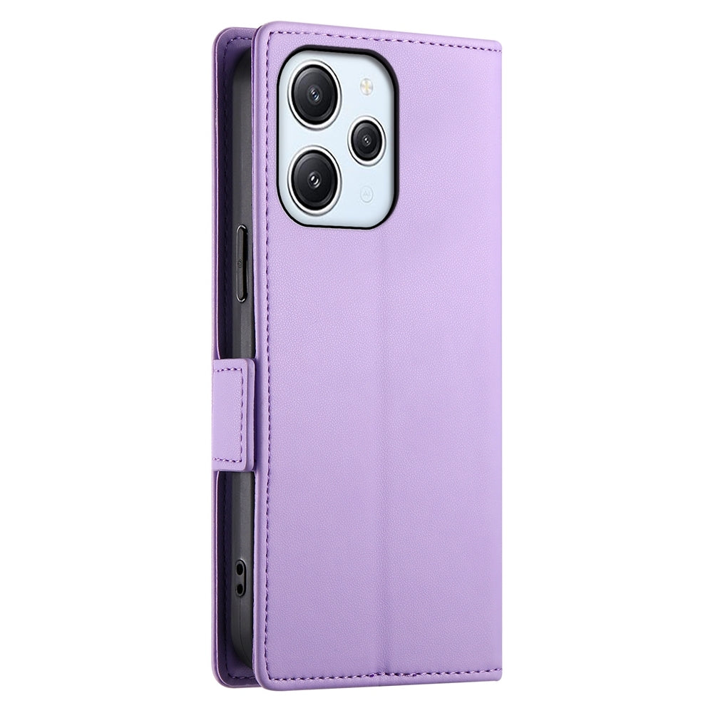 Xiaomi Redmi Note 12R Wallet Case - Luxury Magnetic PU Leather Flip Cover with Card Slots, Stand & Shockproof Protection