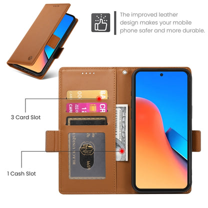 Xiaomi Redmi 12 4G/5G Wallet Case - Luxury Magnetic PU Leather Flip Cover with Card Slots, Stand & Shockproof Protection