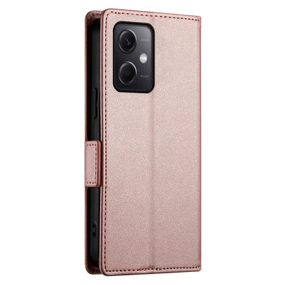 Xiaomi Redmi Note 12 Global India Wallet Case - Luxury Magnetic PU Leather Flip Cover with Card Slots, Stand & Shockproof Protection