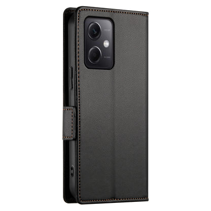 Xiaomi Redmi Note 12 Global India Wallet Case - Luxury Magnetic PU Leather Flip Cover with Card Slots, Stand & Shockproof Protection