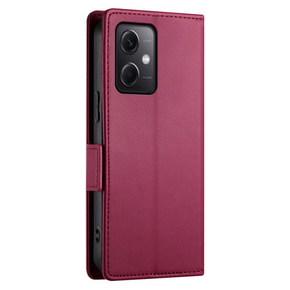 Xiaomi Redmi Note 12 Global India Wallet Case - Luxury Magnetic PU Leather Flip Cover with Card Slots, Stand & Shockproof Protection