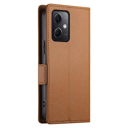 Xiaomi Redmi Note 12 Global India Wallet Case - Luxury Magnetic PU Leather Flip Cover with Card Slots, Stand & Shockproof Protection