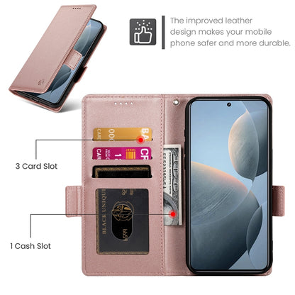Xiaomi Poco X6 Pro 5G Global Wallet Case - Luxury Magnetic PU Leather Flip Cover with Card Slots, Stand & Shockproof Protection