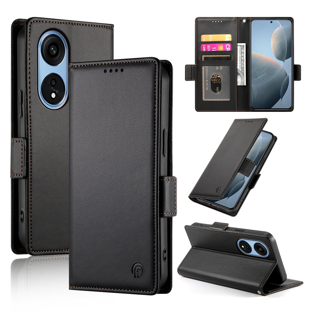 Xiaomi Poco X6 Pro 5G Global Wallet Case - Luxury Magnetic PU Leather Flip Cover with Card Slots, Stand & Shockproof Protection