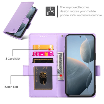 Xiaomi Poco X6 Pro 5G Global Wallet Case - Luxury Magnetic PU Leather Flip Cover with Card Slots, Stand & Shockproof Protection