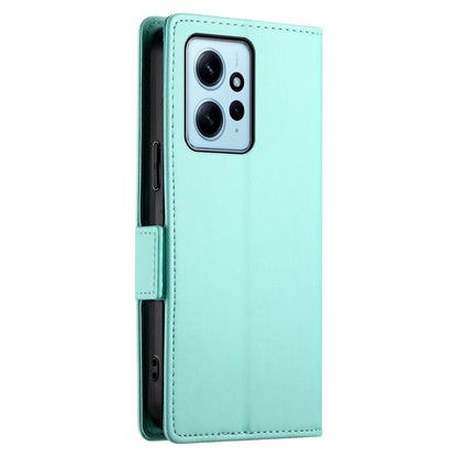 Xiaomi Redmi Note 12 4G Global Wallet Case - Luxury Magnetic PU Leather Flip Cover with Card Slots, Stand & Shockproof Protection