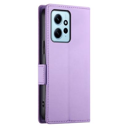 Xiaomi Redmi Note 12 4G Global Wallet Case - Luxury Magnetic PU Leather Flip Cover with Card Slots, Stand & Shockproof Protection