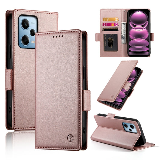 Xiaomi Redmi Note 12 Pro Speed Wallet Case - Luxury Magnetic PU Leather Flip Cover with Card Slots, Stand & Shockproof Protection