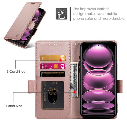 Xiaomi Redmi Note 12 Pro Speed Wallet Case - Luxury Magnetic PU Leather Flip Cover with Card Slots, Stand & Shockproof Protection