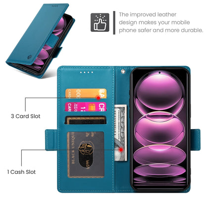 Xiaomi Redmi Note 12 Pro Speed Wallet Case - Luxury Magnetic PU Leather Flip Cover with Card Slots, Stand & Shockproof Protection