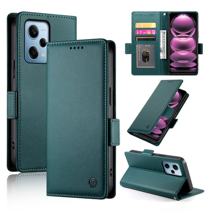 Xiaomi Redmi Note 12 Pro Speed Wallet Case - Luxury Magnetic PU Leather Flip Cover with Card Slots, Stand & Shockproof Protection