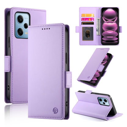 Xiaomi Redmi Note 12 Pro Speed Wallet Case - Luxury Magnetic PU Leather Flip Cover with Card Slots, Stand & Shockproof Protection