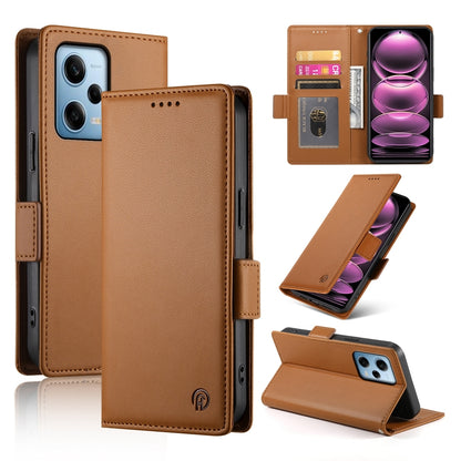 Xiaomi Redmi Note 12 Pro Speed Wallet Case - Luxury Magnetic PU Leather Flip Cover with Card Slots, Stand & Shockproof Protection