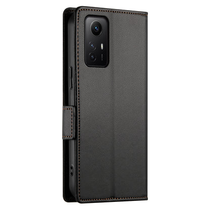 Xiaomi Redmi Note 12S 4G Wallet Case - Luxury Magnetic PU Leather Flip Cover with Card Slots, Stand & Shockproof Protection