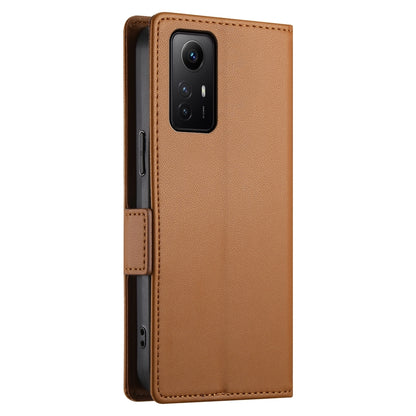 Xiaomi Redmi Note 12S 4G Wallet Case - Luxury Magnetic PU Leather Flip Cover with Card Slots, Stand & Shockproof Protection