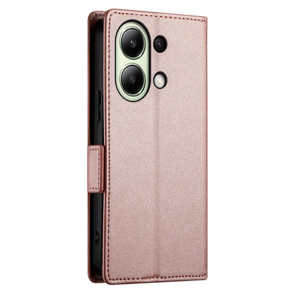 Xiaomi Redmi Note 13 4G Wallet Case - Luxury Magnetic PU Leather Flip Cover with Card Slots, Stand & Shockproof Protection