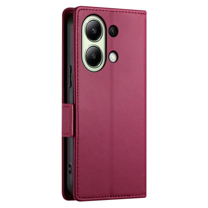 Xiaomi Redmi Note 13 4G Wallet Case - Luxury Magnetic PU Leather Flip Cover with Card Slots, Stand & Shockproof Protection