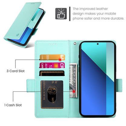 Xiaomi Redmi Note 13 4G Wallet Case - Luxury Magnetic PU Leather Flip Cover with Card Slots, Stand & Shockproof Protection