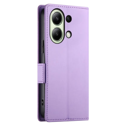 Xiaomi Redmi Note 13 4G Wallet Case - Luxury Magnetic PU Leather Flip Cover with Card Slots, Stand & Shockproof Protection