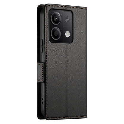 Xiaomi Redmi Note 13 5G Wallet Case - Luxury Magnetic PU Leather Flip Cover with Card Slots, Stand & Shockproof Protection