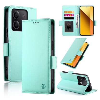 Xiaomi Redmi Note 13 5G Wallet Case - Luxury Magnetic PU Leather Flip Cover with Card Slots, Stand & Shockproof Protection